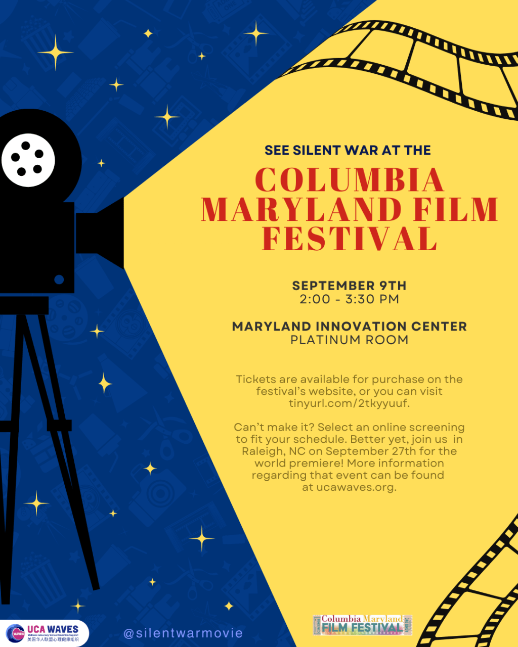 See Silent War at the Columbia Maryland Film&nbsp;Festival!