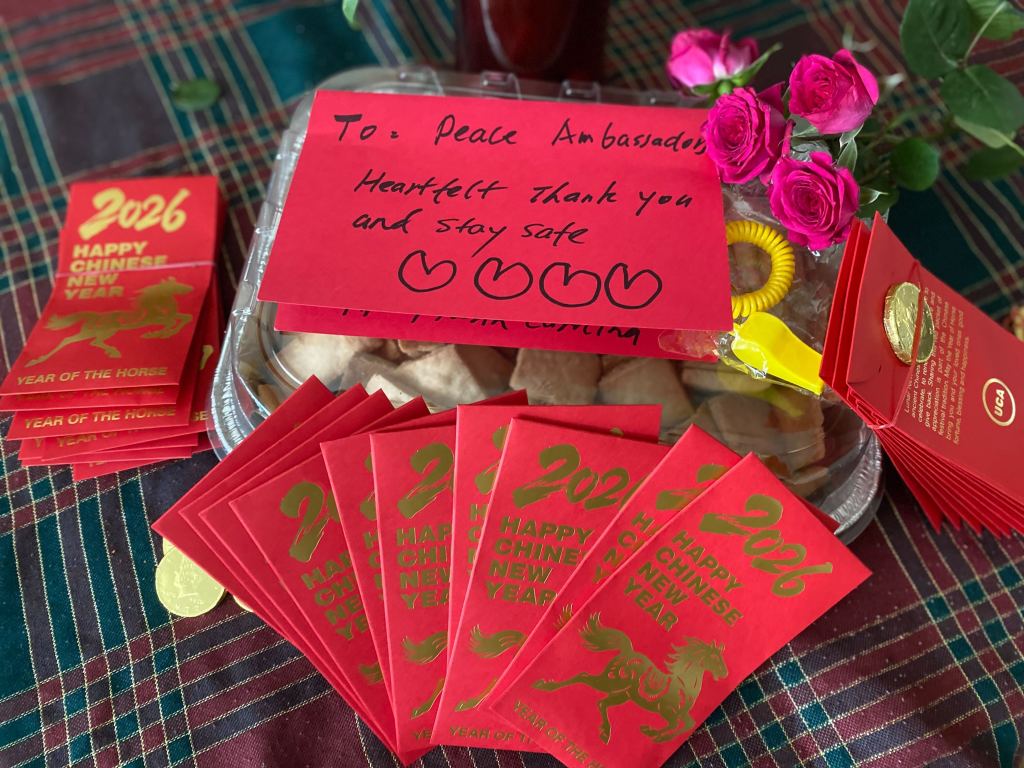 WAVES Connects with Buddhist Monks on Walk for&nbsp;Peace