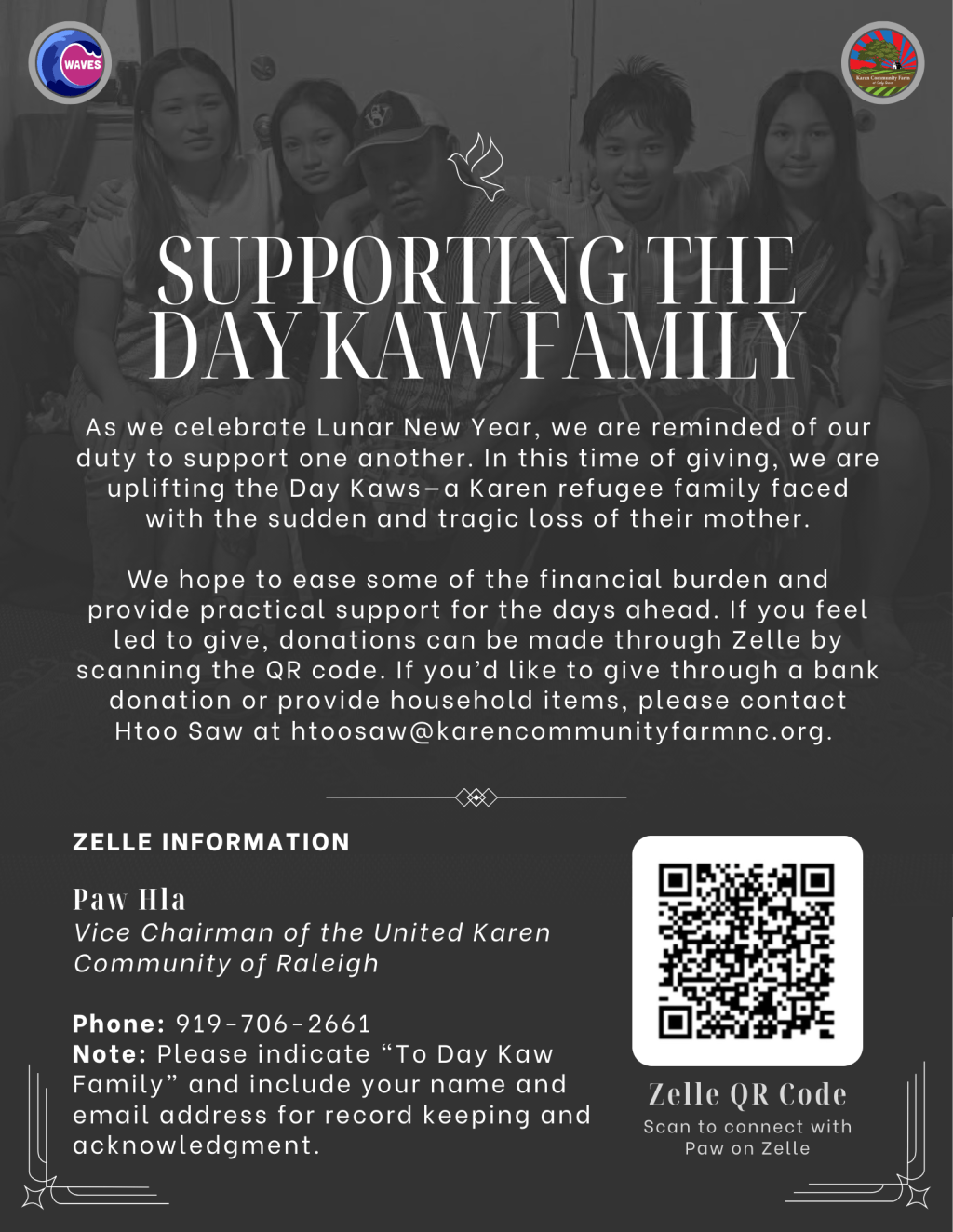 Supporting the Day Kaw Family
