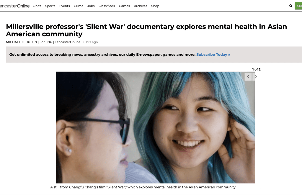 “Silent War” Featured by LNP