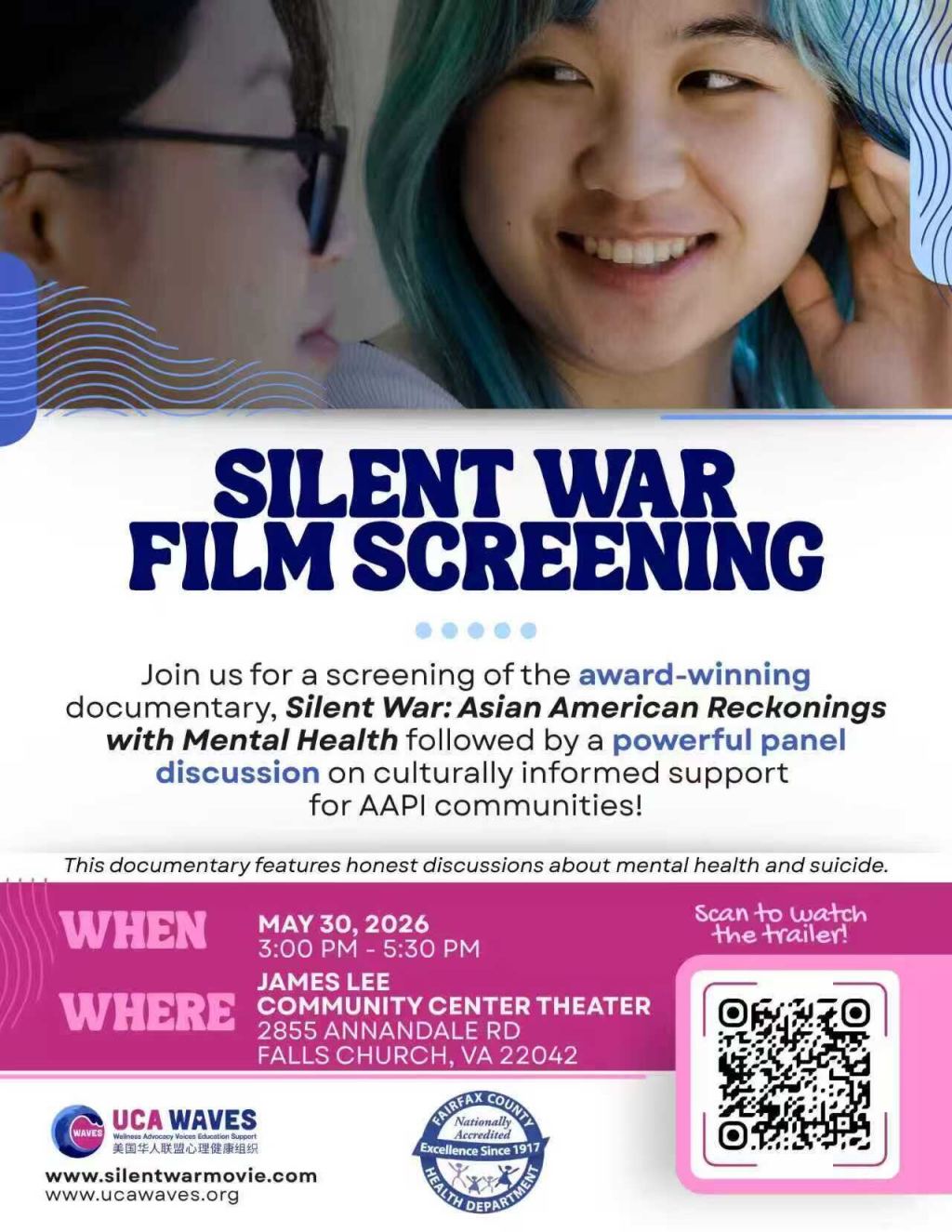 Join Us: Silent War Screening in Fairfax County