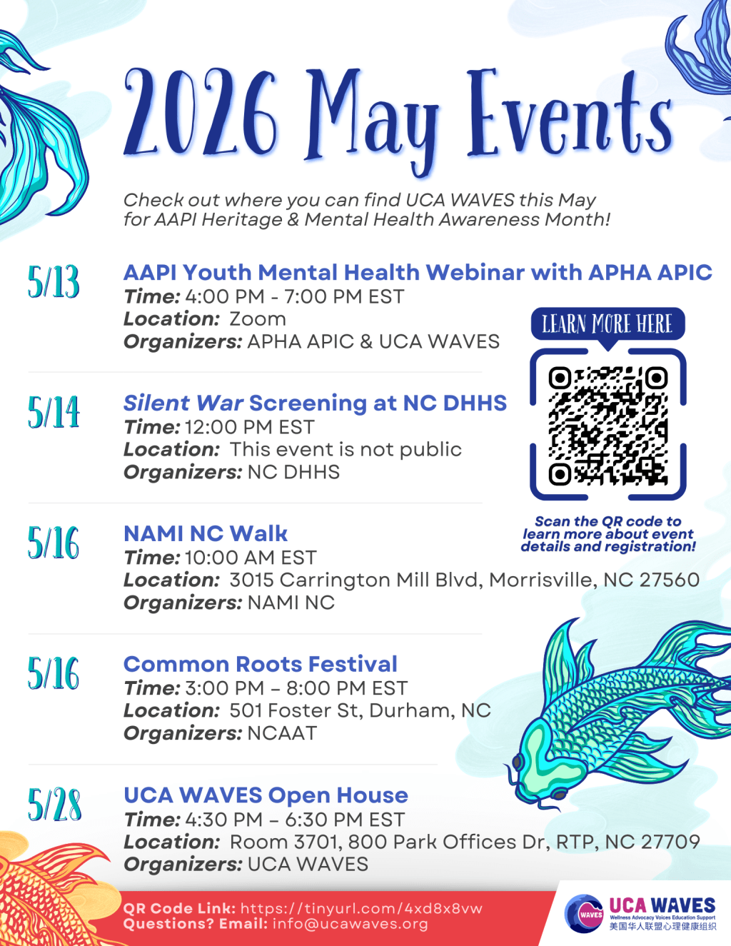 May 2026 Event List